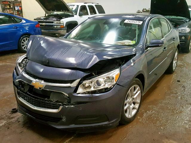 1G11C5SL9EF277999 - 2014 CHEVROLET MALIBU 1LT ლურჯი ფოტო 2