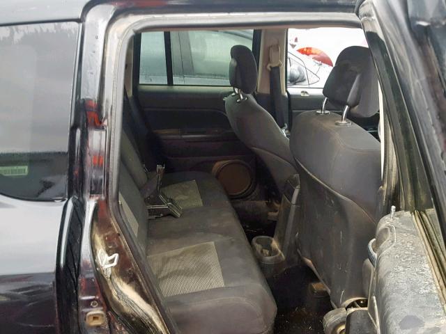 1J4NT4FB2AD541181 - 2010 JEEP COMPASS SP 黑色 照片 6