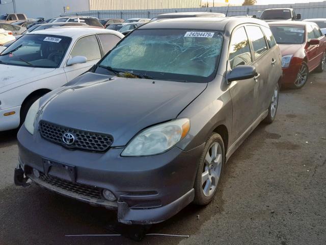 2T1KY38E24C207424 - 2004 TOYOTA COROLLA MA GRAY photo 2