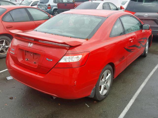 2HGFG11928H522887 - 2008 HONDA CIVIC EXL Qırmızı foto 4