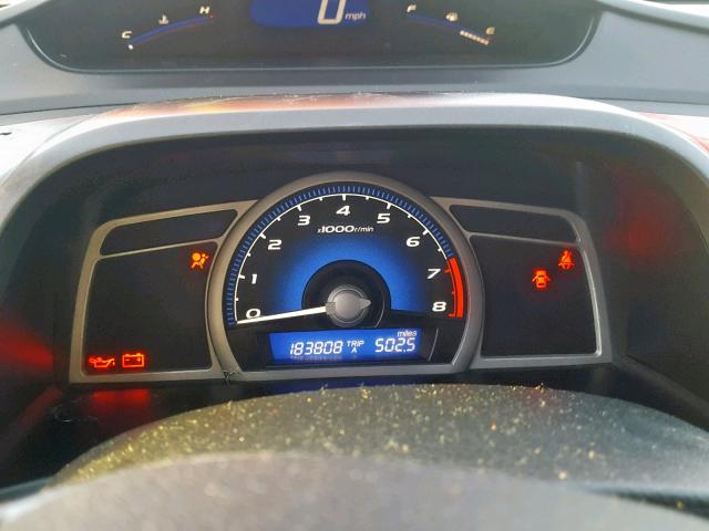 2HGFG11928H522887 - 2008 HONDA CIVIC EXL Qırmızı foto 8