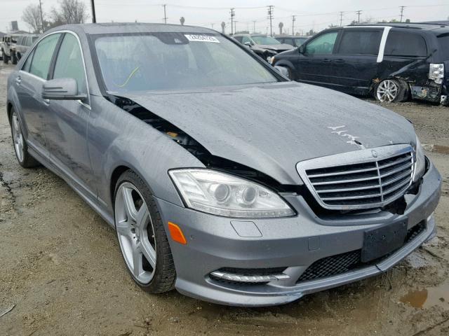 WDDNG7DB3DA519166 - 2013 MERCEDES-BENZ S 550 GRAY photo 1