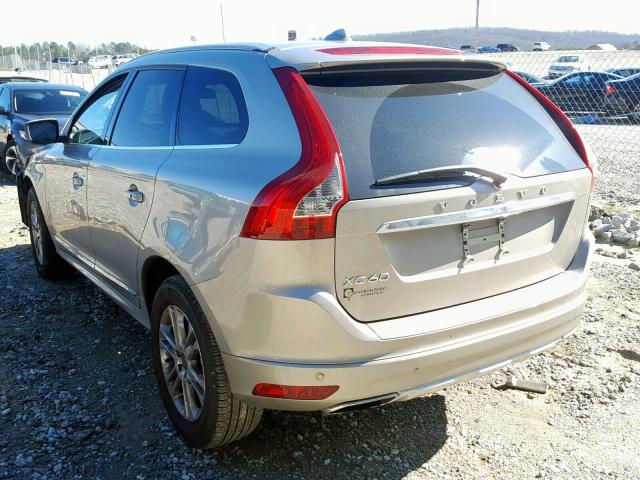 YV4952DL4E2512720 - 2014 VOLVO XC60 3.2 BEIGE photo 3