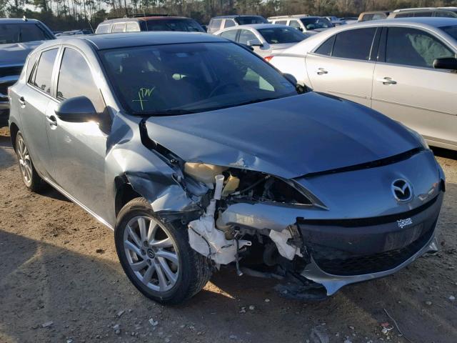 JM1BL1M72D1751789 - 2013 MAZDA 3 I GREEN photo 1