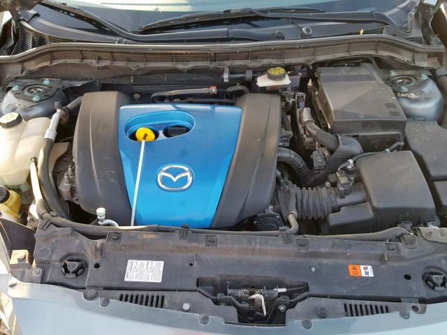 JM1BL1M72D1751789 - 2013 MAZDA 3 I GREEN photo 7