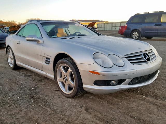 WDBSK74F73F039422 - 2003 MERCEDES-BENZ SL 55 AMG SILVER photo 1