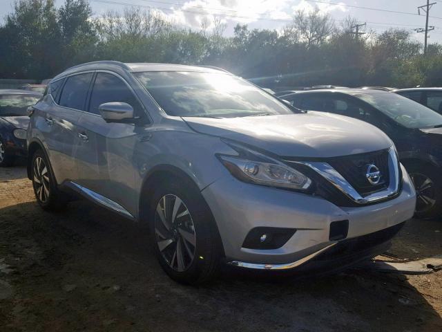 5N1AZ2MG6HN189440 - 2017 NISSAN MURANO S SILVER photo 1