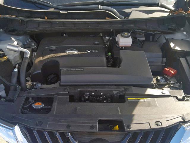 5N1AZ2MG6HN189440 - 2017 NISSAN MURANO S SILVER photo 7