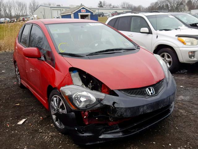 JHMGE8H50DC041410 - 2013 HONDA FIT SPORT RED photo 1