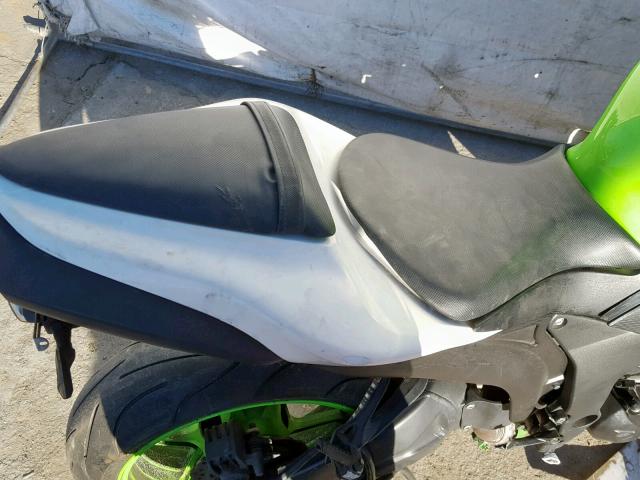 JKAZX4P198A043809 - 2008 KAWASAKI ZX600 P GREEN photo 6