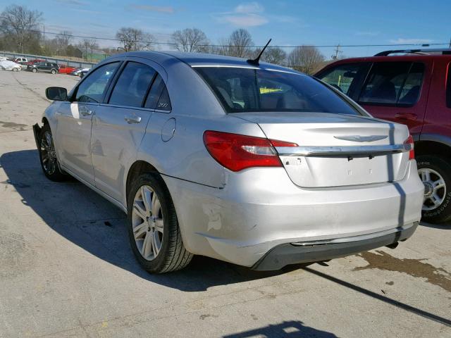 1C3CCBAB0CN295323 - 2012 CHRYSLER 200 LX SILVER photo 3