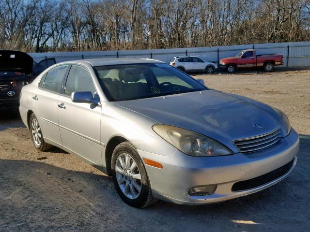 JTHBA30G545012415 - 2004 LEXUS ES 330 SILVER photo 1