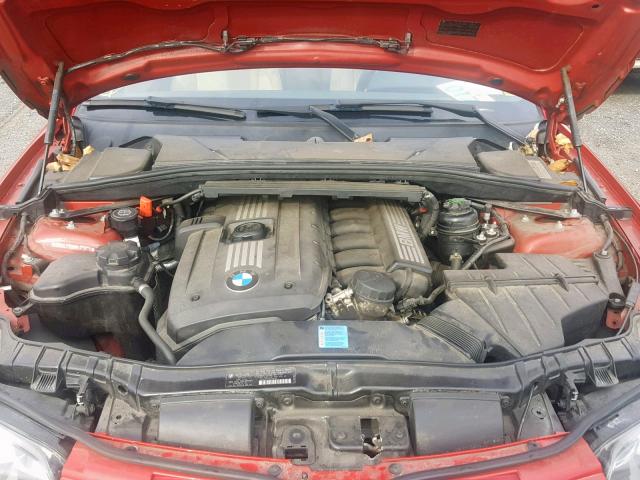 WBAUL73589VJ75876 - 2009 BMW 128 I RED photo 7