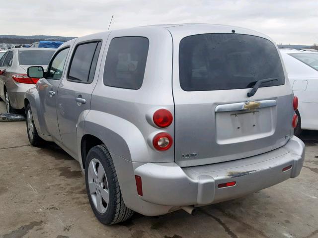 3GNDA13D07S525461 - 2007 CHEVROLET HHR LS Plata foto 3