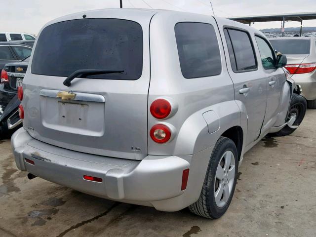 3GNDA13D07S525461 - 2007 CHEVROLET HHR LS Plata foto 4