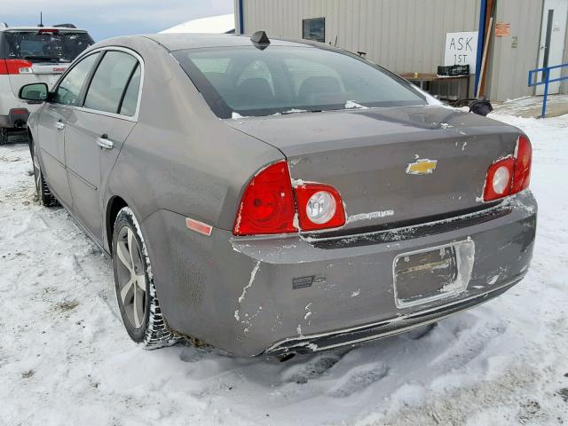 1G1ZC5E00CF153329 - 2012 CHEVROLET MALIBU 1LT თაფლისფერი ფოტო 3