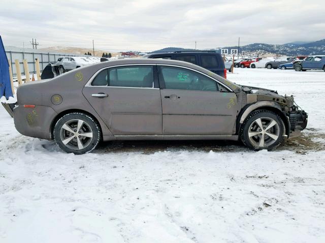 1G1ZC5E00CF153329 - 2012 CHEVROLET MALIBU 1LT თაფლისფერი ფოტო 9