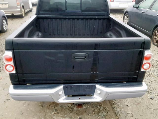 1B7GL2AX71S152201 - 2001 DODGE DAKOTA QUA BLACK photo 9