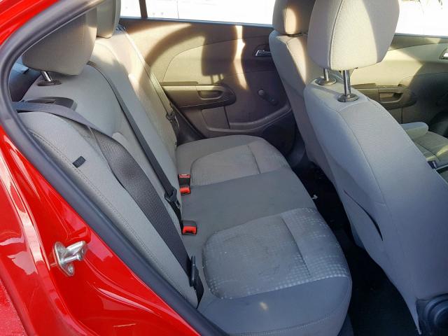 1G1JA5SH2E4186473 - 2014 CHEVROLET SONIC LS 红色 照片 6