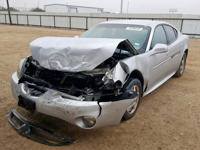2G2WP522941102879 - 2004 PONTIAC GRAND PRIX SILVER photo 2