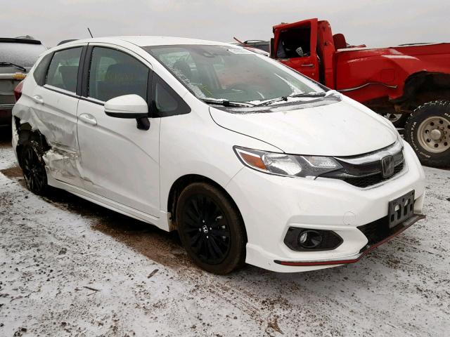 3HGGK5H76JM729210 - 2018 HONDA FIT EX WHITE photo 1