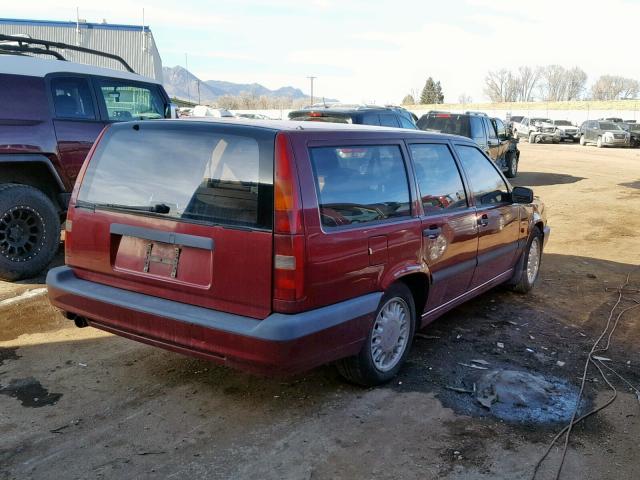 YV1LW5528R2062020 - 1994 VOLVO 850 MAROON photo 4