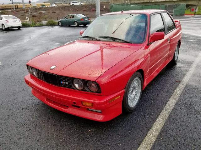 WBSAK0302J2196788 - 1988 BMW M3 RED photo 1