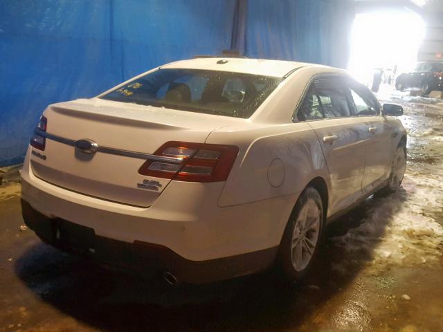 1FAHP2E8XFG188279 - 2015 FORD TAURUS SEL WHITE photo 4