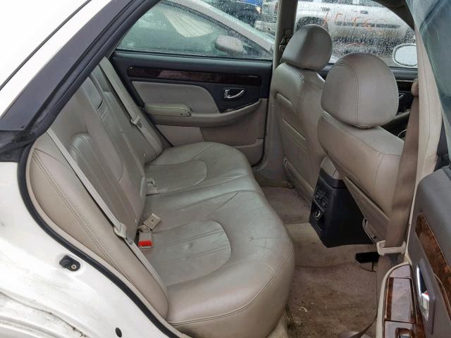 KMHFU45E33A257254 - 2003 HYUNDAI XG 350 WHITE photo 6