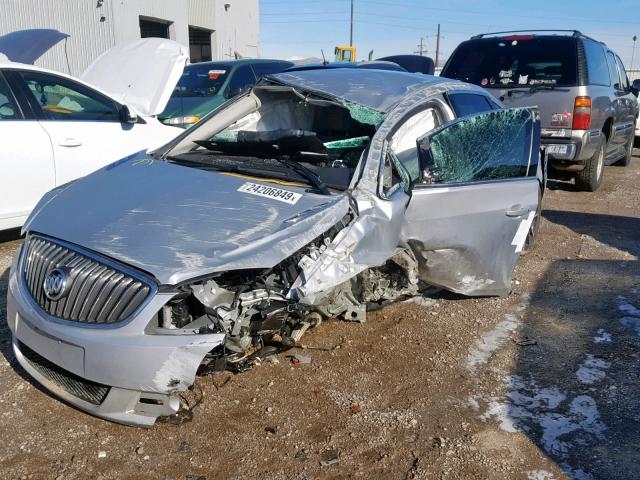 1G4PR5SK2H4118356 - 2017 BUICK VERANO SPO SILVER photo 2