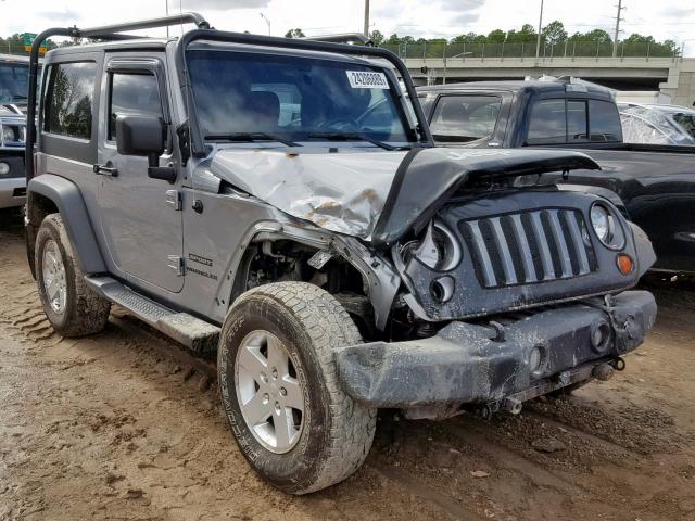 1C4AJWAG6DL623630 - 2013 JEEP WRANGLER S SILVER photo 1