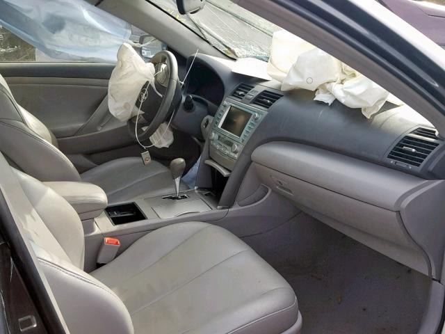 4T1BB46K08U031641 - 2008 TOYOTA CAMRY HYBR GRAY photo 5