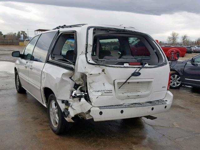 2FMZA52204BA27277 - 2004 FORD FREESTAR S WHITE photo 3