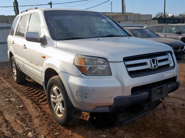 5FNYF18288B045245 - 2008 HONDA PILOT VP SILVER photo 1