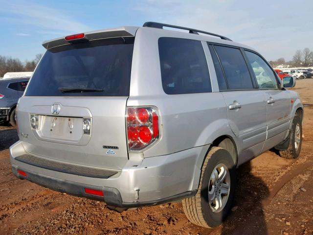 5FNYF18288B045245 - 2008 HONDA PILOT VP SILVER photo 4