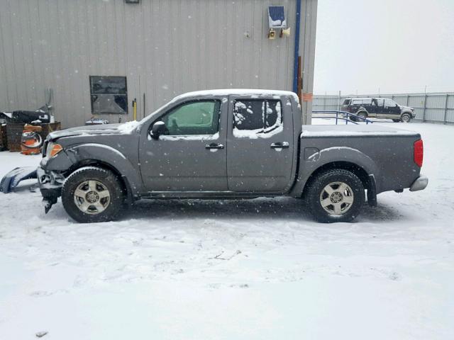 1N6AD07W88C444222 - 2008 NISSAN FRONTIER C GRAY photo 9