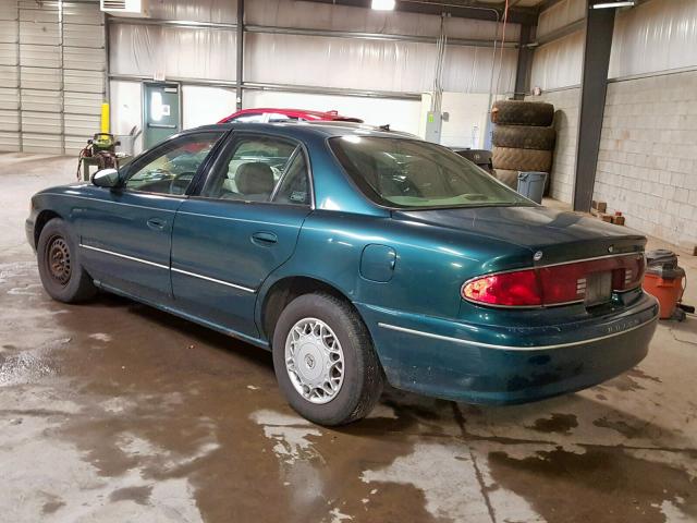 2G4WY52M7W1444341 - 1998 BUICK CENTURY LI GREEN photo 3