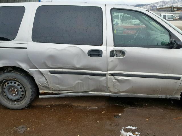 1GNDV23W08D151947 - 2008 CHEVROLET UPLANDER L 银色 照片 9