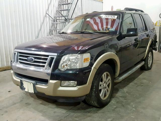 1FMEU6EE6AUA87118 - 2010 FORD EXPLORER E BLACK photo 2