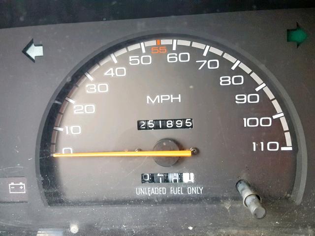 4S1CL11L5L4205709 - 1990 ISUZU CONVENTION WHITE photo 8