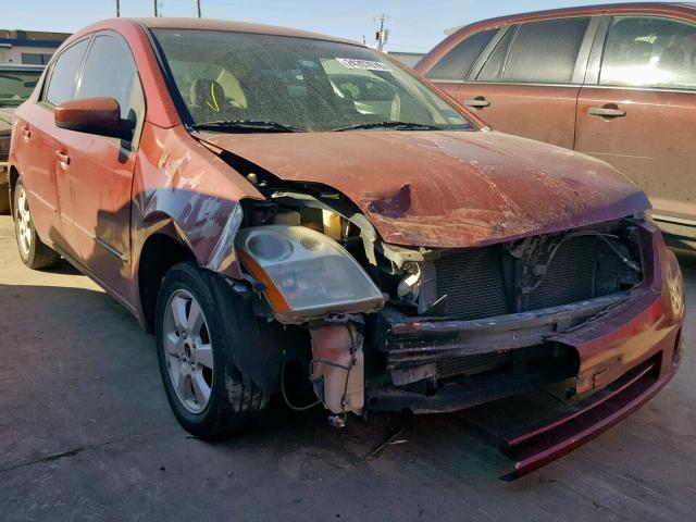 3N1AB61E87L676353 - 2007 NISSAN SENTRA 2.0 BURGUNDY photo 1