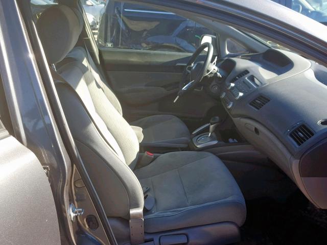 19XFA1F59BE044119 - 2011 HONDA CIVIC LX 灰色 照片 5