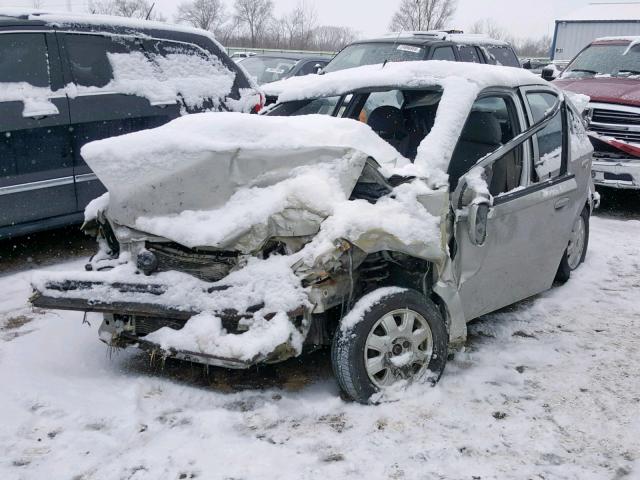 KL1TJ52654B172924 - 2004 CHEVROLET AVEO LS SILVER photo 2