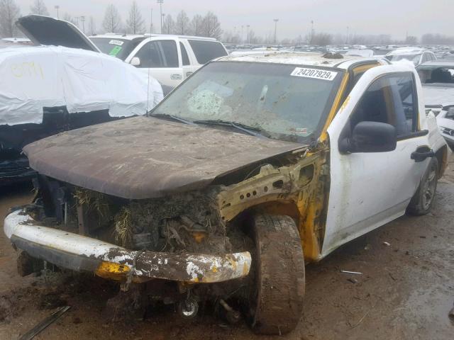 1GCCS146948183045 - 2004 CHEVROLET COLORADO WHITE photo 2