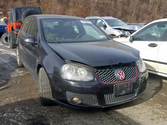 WVWGV71K37W097548 - 2007 VOLKSWAGEN NEW GTI BLACK photo 1