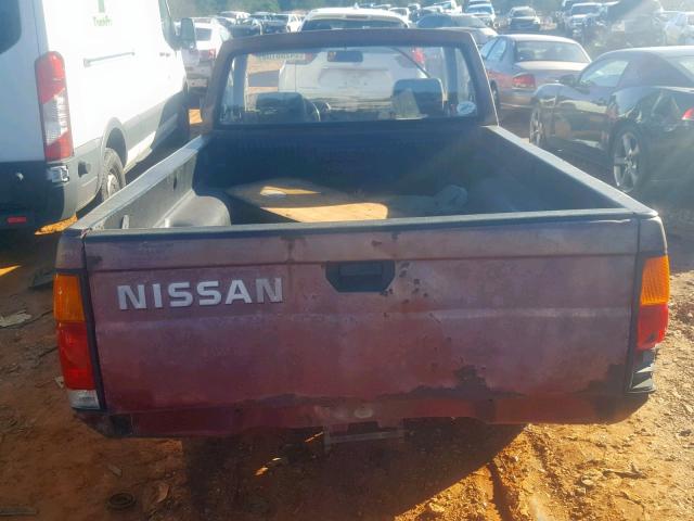 1N6ND11SXHC335418 - 1987 NISSAN D21 SHORT ORANGE photo 6