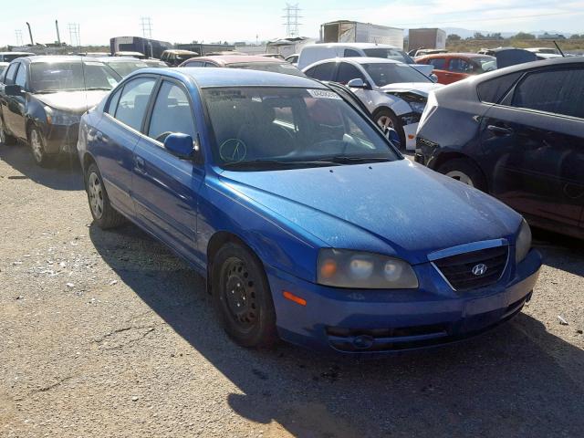 KMHDN46D14U795820 - 2004 HYUNDAI ELANTRA GL 蓝色 照片 1