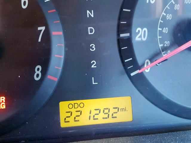 KMHDN46D14U795820 - 2004 HYUNDAI ELANTRA GL 蓝色 照片 8