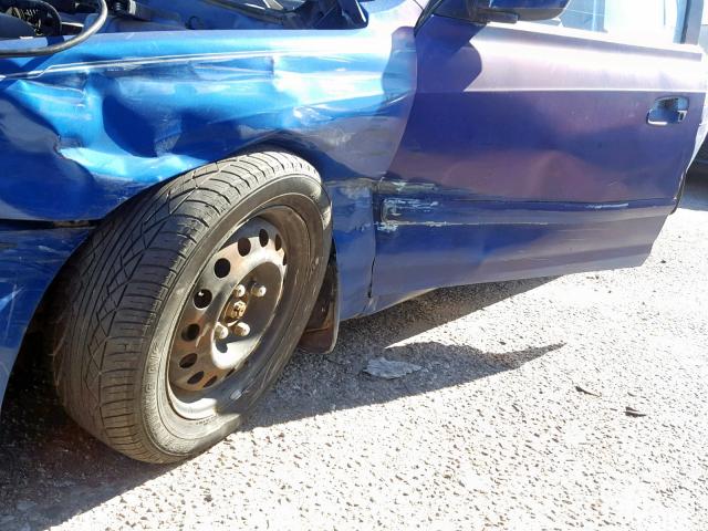 KMHDN46D14U795820 - 2004 HYUNDAI ELANTRA GL 蓝色 照片 9