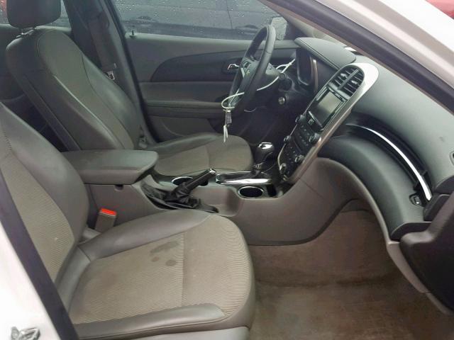 1G11C5SL2FF316773 - 2015 CHEVROLET MALIBU 1LT WHITE photo 5